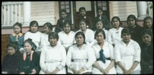 Girls of the W.M.S. Indian Home