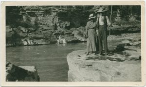 Canyon at Hudson's Hope, home of rainbow trout