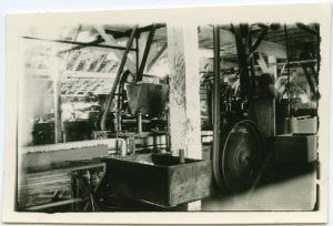 Interior of a cannery