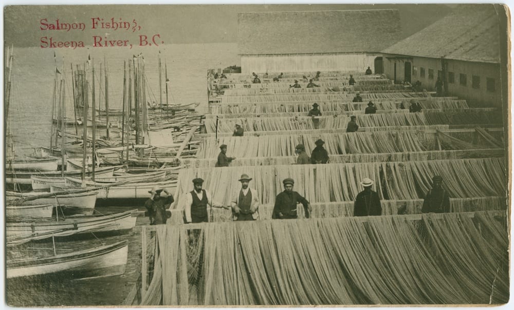 Drying the nets