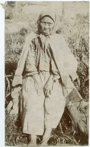 Haida woman, Masset