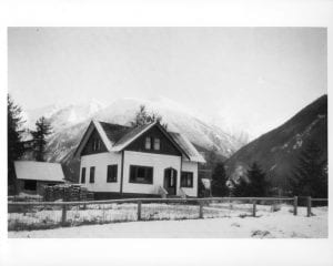Mission house at Bella Coola