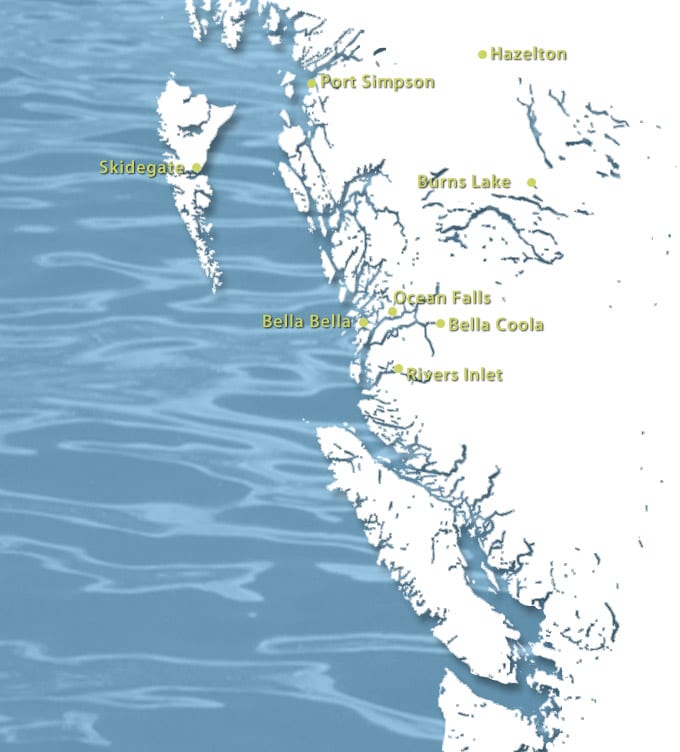 Map of medical missions